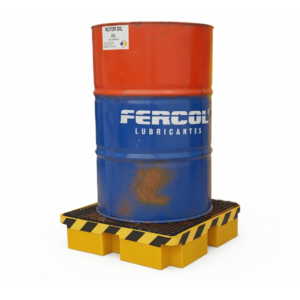 Batea Antiderrame para 1 tambor -Codigo PAC43- (67 x 67 x 15) cm / (Retiene Máximo 50 lts.)