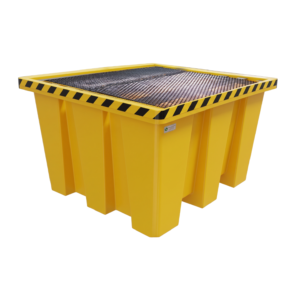 Batea de Contención para IBC -1000 L - Código= PAC420 (143*138*93 cm) (Contiene Max. 1100 Lts)
