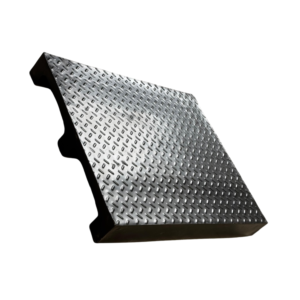 PLSP600 - Pallets Reforzado Cerrado con 3 Patines P-Racks - 1200*1000*150