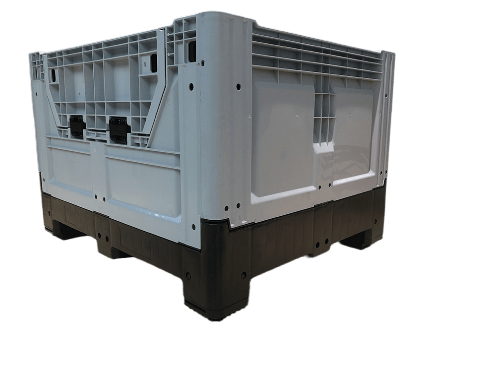 Bins Plegable Cerrado con Puerta de Inspeccion -